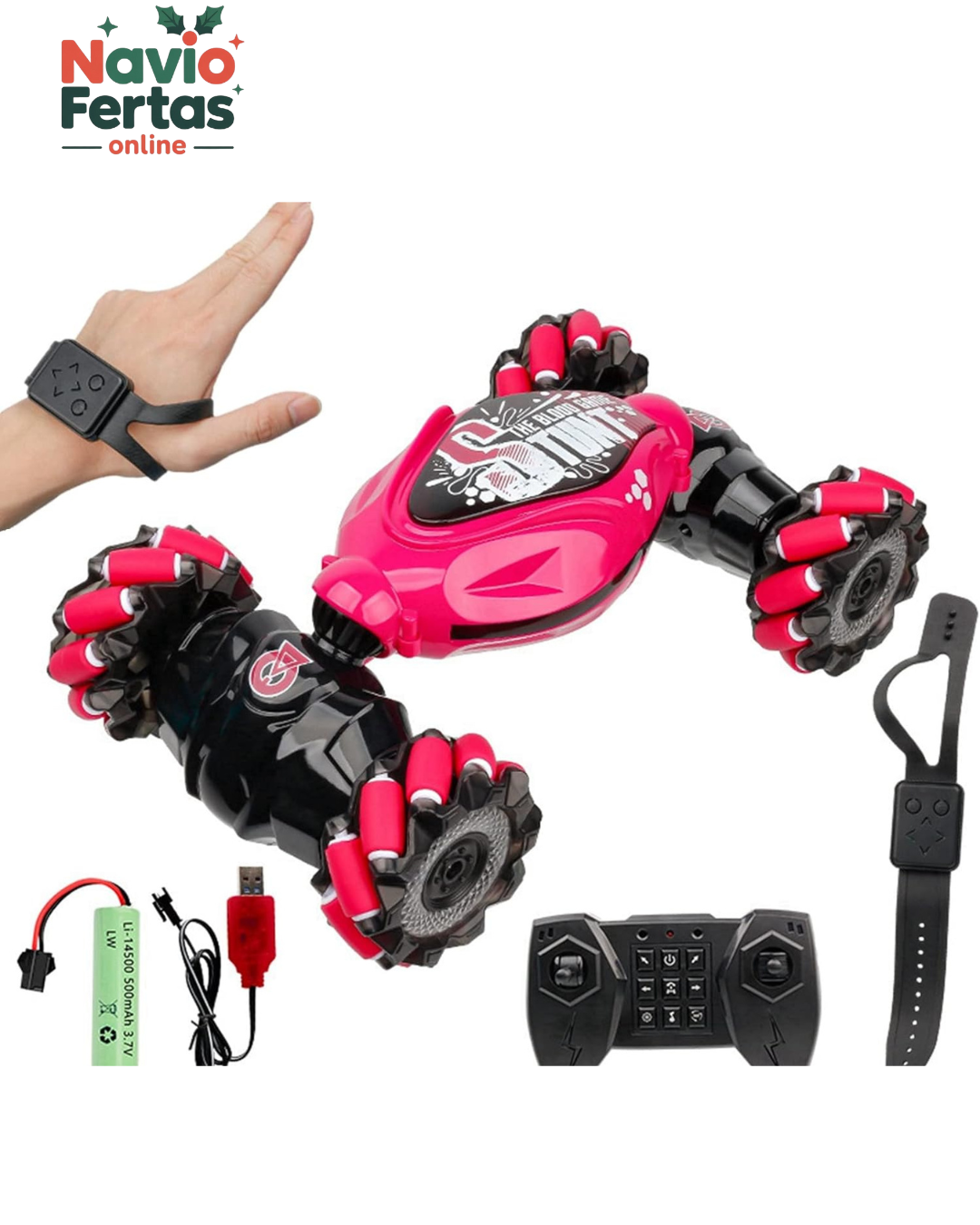 🔥🚘 Carro con Control Sensorial Stunt Car 🤖