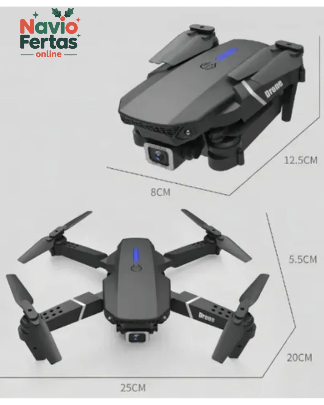 🚁📸 Drone E88 con Doble Cámara HD 🔥